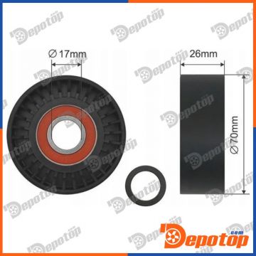 Galet tendeur de courroie d'accessoire pour TOYOTA | MAXGEAR 54-0759